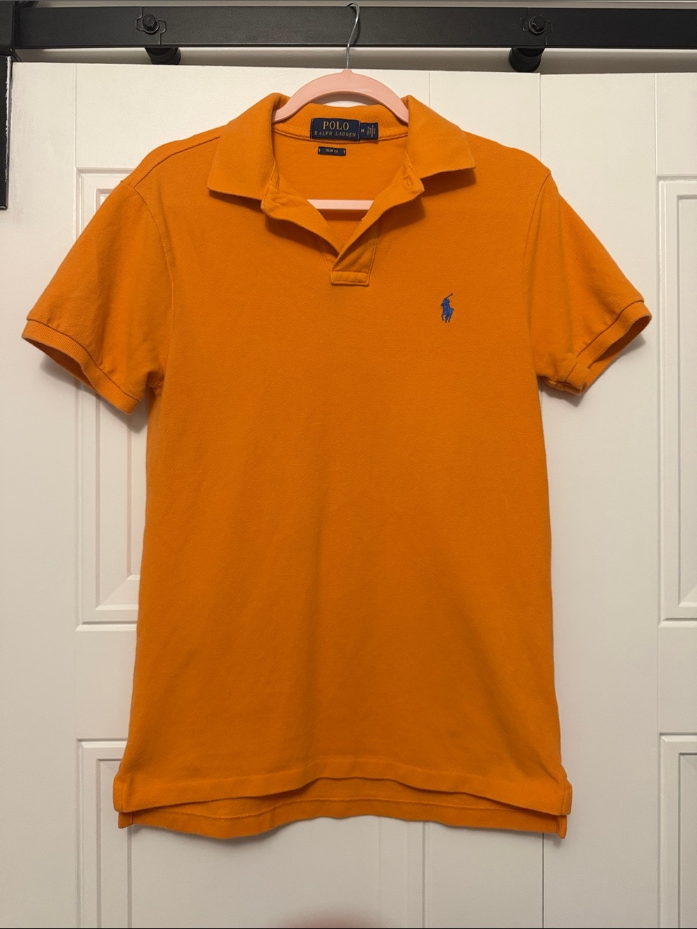 Polo by Ralph Lauren Bright Orange Polo with Navy Pony